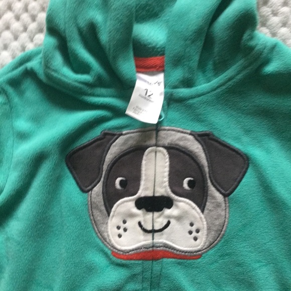 CARTER’S 12 month Puppy Hoodie NWOT - Picture 2 of 4